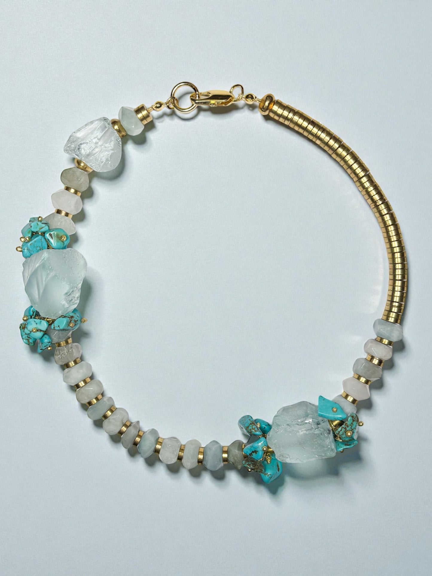 Choker aguas marinas