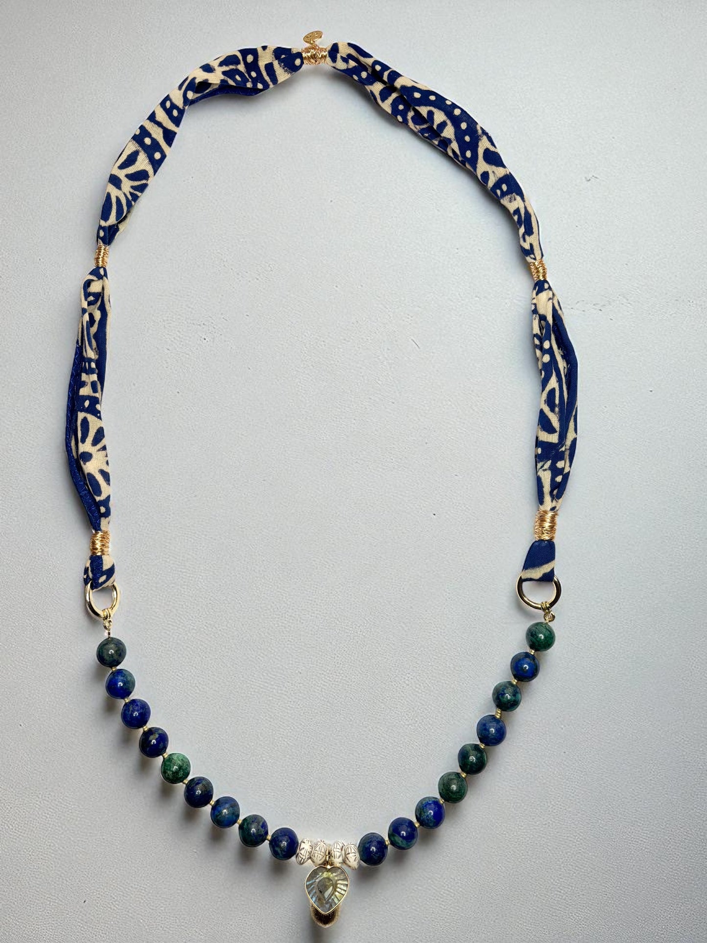 Collar Azurita