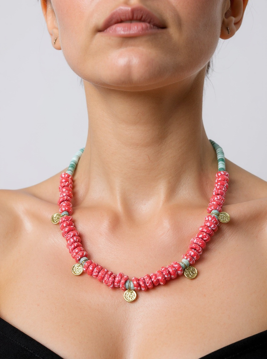 Collar Verde Pistacho